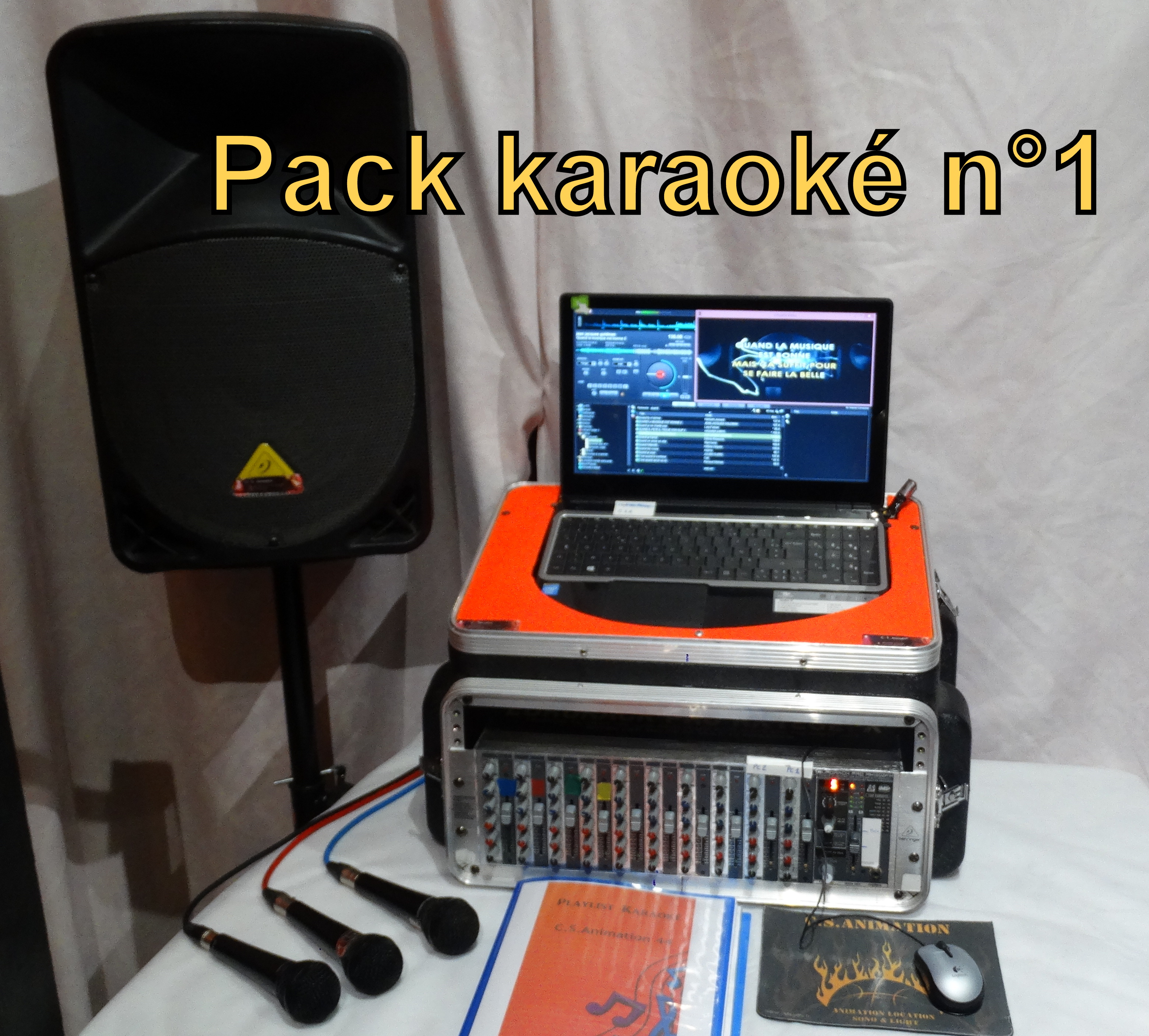 LOCATION JEUX DE Lumière SONO Karaoké Barnum DJ 44 NANTES ST NAZAIRE